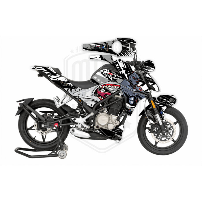 Ns 200 shark stickering new arrivals