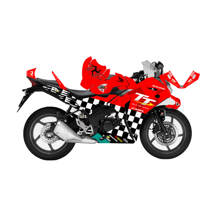 Honda CBR 125 2011-2017 IOM T Theme Graphic Kit Decal Wrap Set