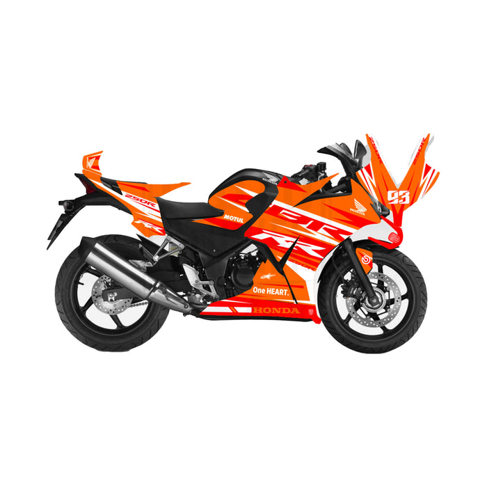 Honda CBR 250 2011-2013 RR Race Lines Theme Graphic Kit