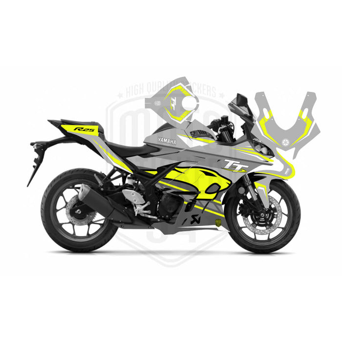 Yamaha R25 VDS Graphic Sticker Decal Wrap Kit Fits Yamaha R3 R25 2019-2022