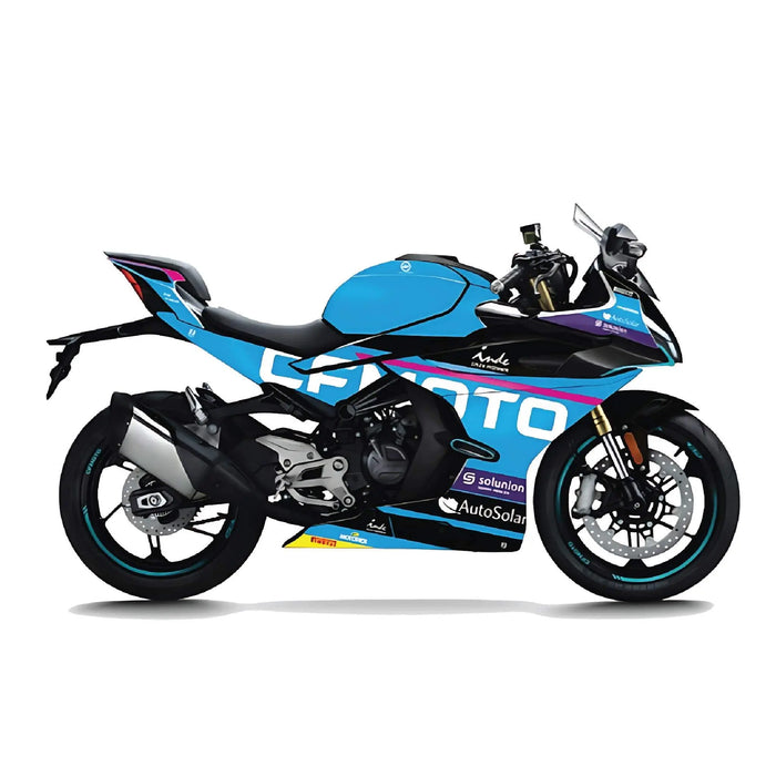 CF MOTO 450 SR / SS Graphic Kit Blue 2022-2024 Models Bikerz Kingdom