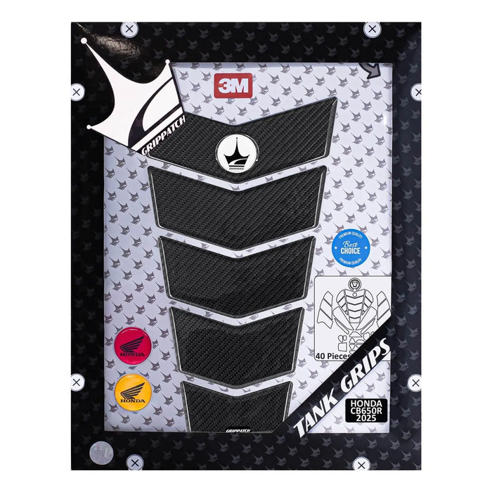 GripPatch Honda CB 650R 2025 | 6D 40 Protection Piece Kit grippatch