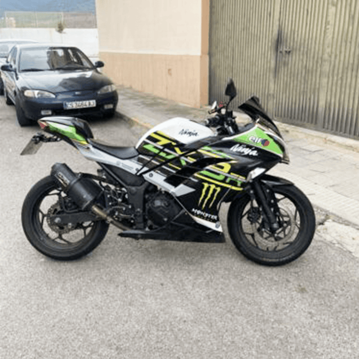 Kit grafico a tema Kawasaki Ninja 300 2012-2016 WSBK