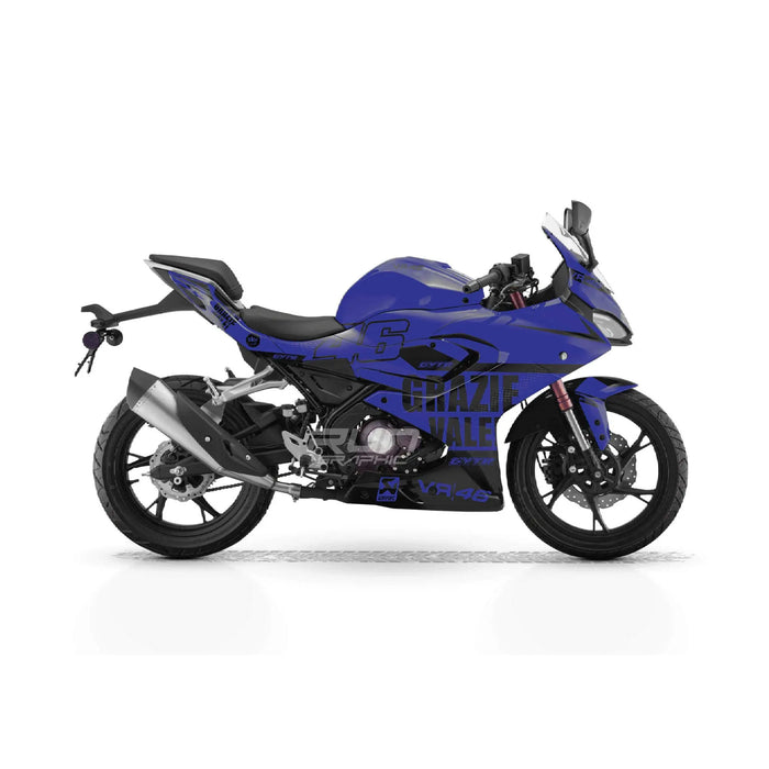 RKS SRK 125 R Graphic Kit 2023-2025 Grazie Vale Design Bikerz Kingdom