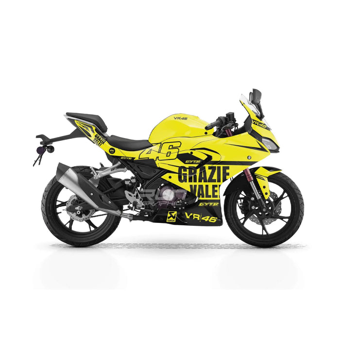 RKS SRK 125 R Graphic Kit 2023-2025 Grazie Vale Design Bikerz Kingdom