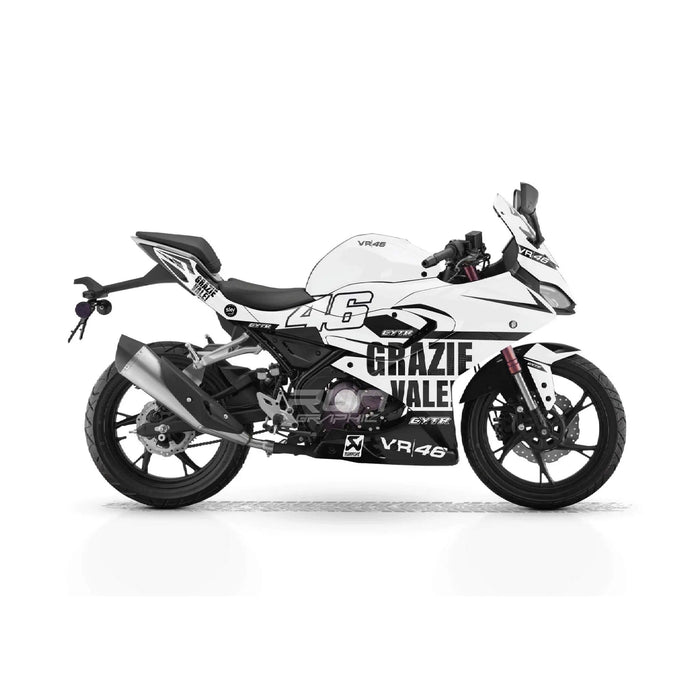 RKS SRK 125 R Graphic Kit 2023-2025 Grazie Vale Design Bikerz Kingdom