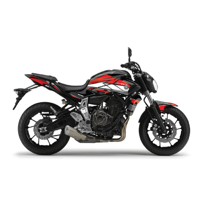 YAMAHA MT07 Yellow White Red Blue Graphic Kit 2014-2024