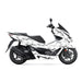 Honda PCX 125 2025 White Lightning Graphic Kit Full Decals Bikerz Kingdom