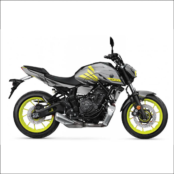 YAMAHA MT07 2021 - 2024 Graphic Kit |  Wings Design MT07 Decal Set Bikerz Kingdom