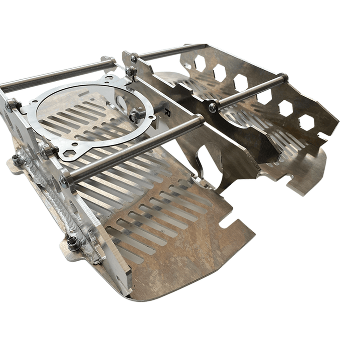 Chrome KTM Radiator Guard fits Models 2020 -2025