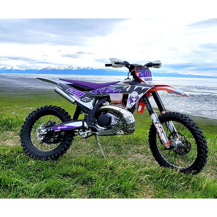 GASGAS 2024 - 2025 TBI 2T 250/300 Bash / Skid Plate With Pipe Guard