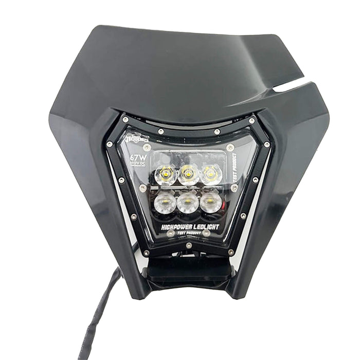 PRO 6 Off Road Ultra High Power LED Motocross / Enduro Headlight for KTM
