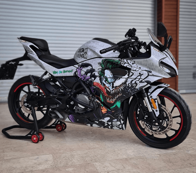 Yamaha Venom & Joker Graphic Sticker Decal Wrap Kit Fits Yamaha R3 R25 2019-2022
