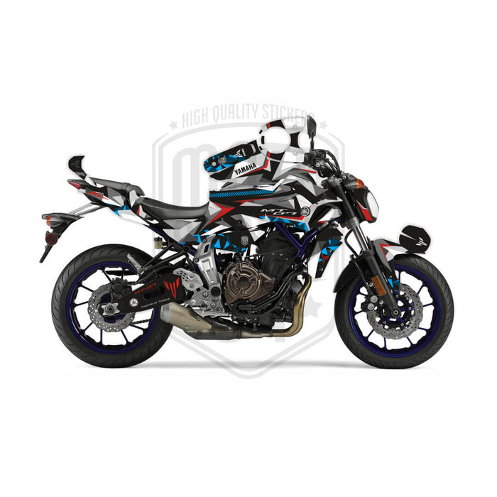 Yamaha MT07 Camo Bright Graphic Kit fits 2014 - 2017
