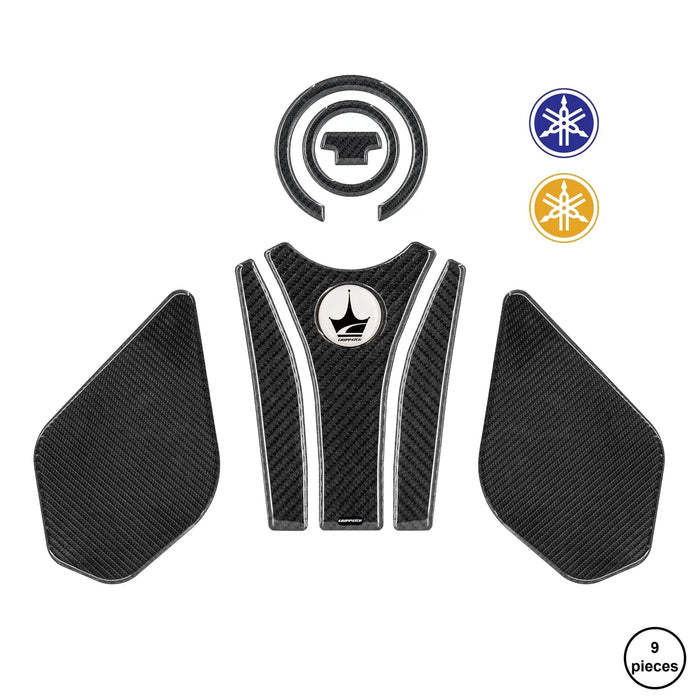 GripPatch 6D Gel Carbon Look Full Bike Protection Kit grippatch