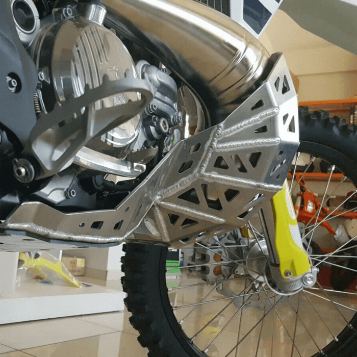 Bash / Skid Plate With Pipe Guard fits Husqvarna TE 150 2020 - 2021 2T