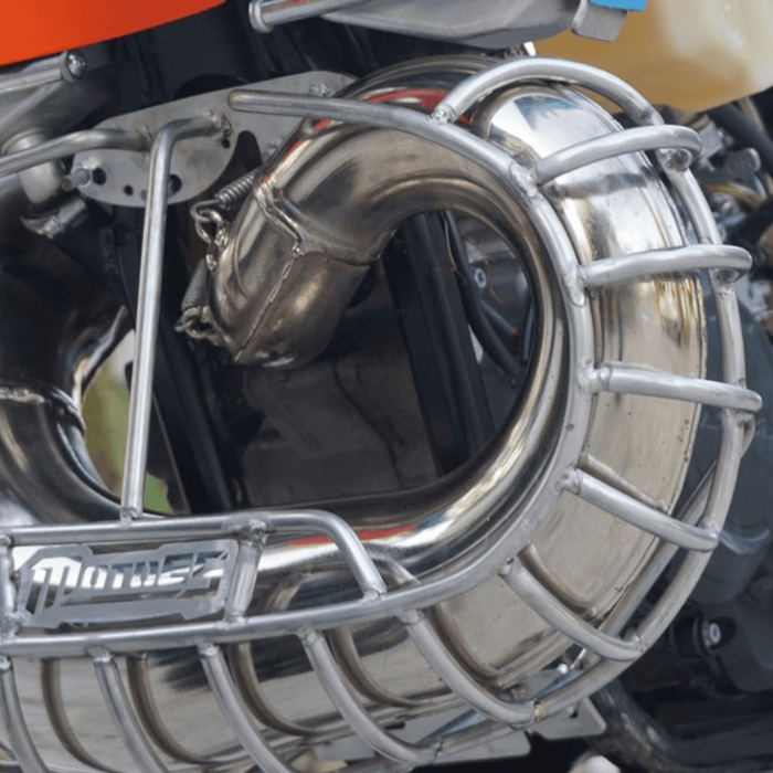 Husqvarna Cage Style Bash Skid Plate with Pipe Guard 2017-2019 Model