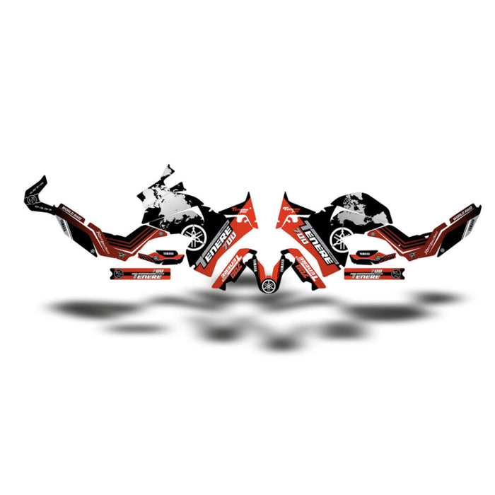 Yamaha Tenere Graphic Kit Sticker Full Decal Wrap Kit Fits Tenere 700 2019-2021