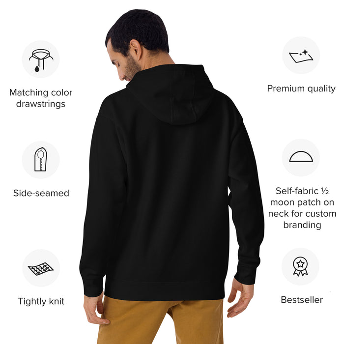 Men's premium Bikerz Kingdom Hoodie
