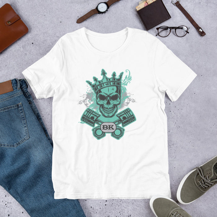 Womens Bikerz Kingdom Skull Tshirt