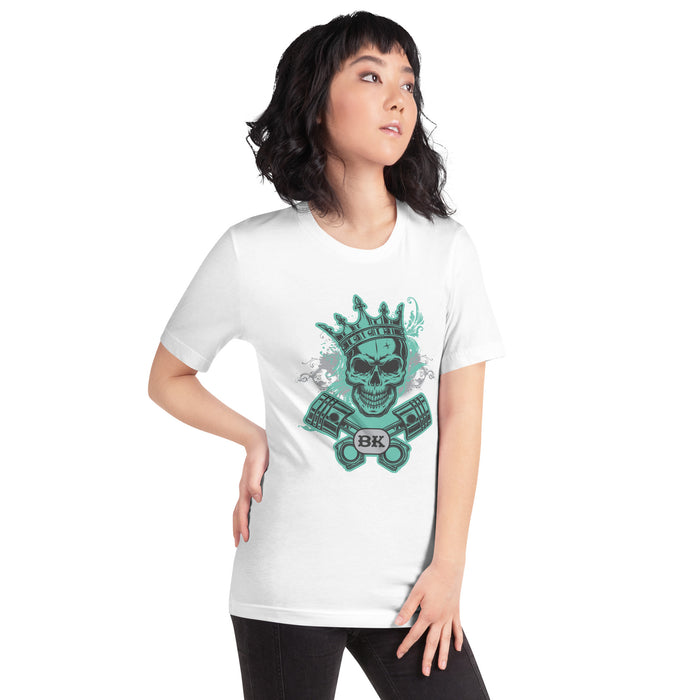 Womens Bikerz Kingdom Skull Tshirt